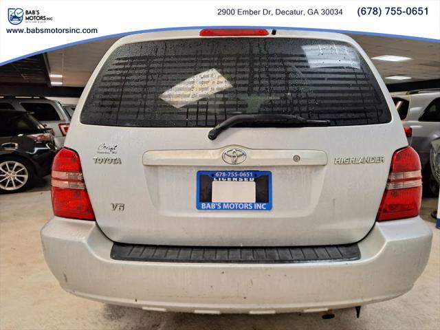 2002 Toyota Highlander Base