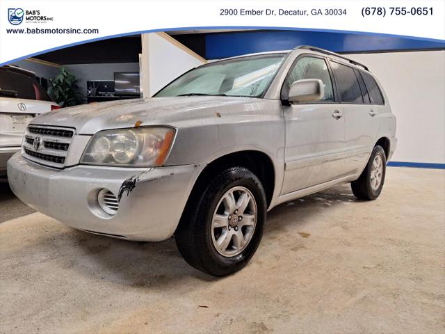 2002 Toyota Highlander Base