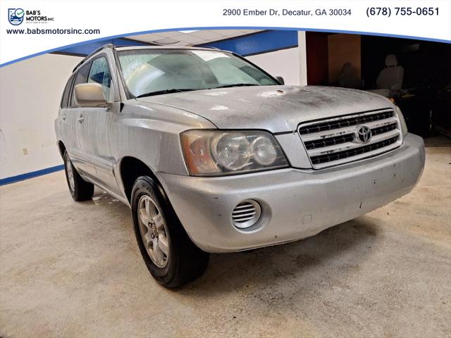 2002 Toyota Highlander Base