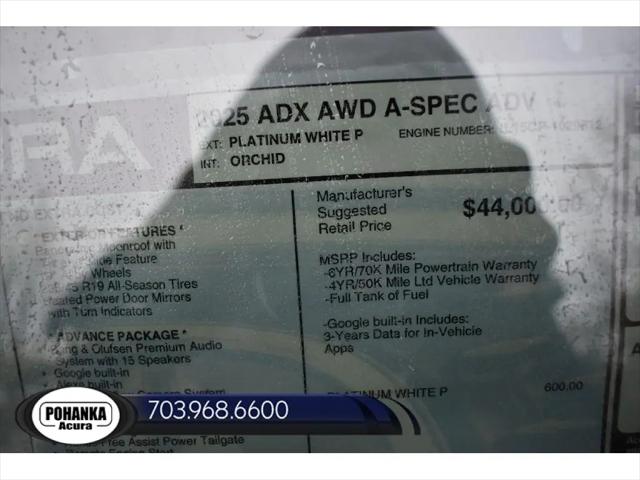 2025 Acura ADX A-Spec with Advance