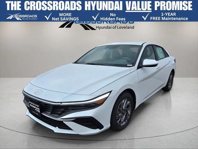 2026 Hyundai Elantra Hybrid Blue for sale in Loveland, CO