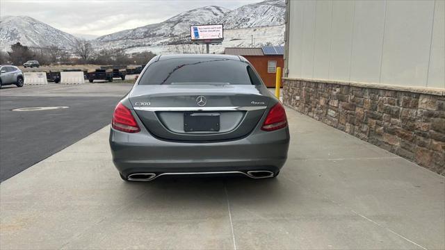 2017 Mercedes-Benz C-CLASS C 300 C 300 4MATIC Sedan 4D