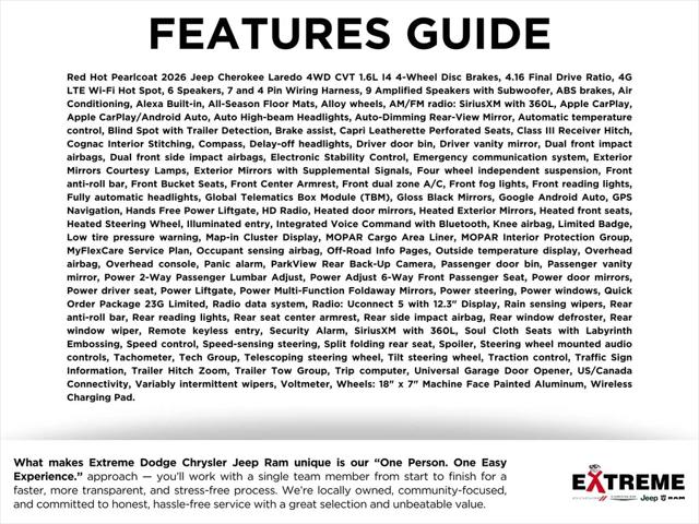 2026 Jeep Cherokee CHEROKEE LIMITED 4X4