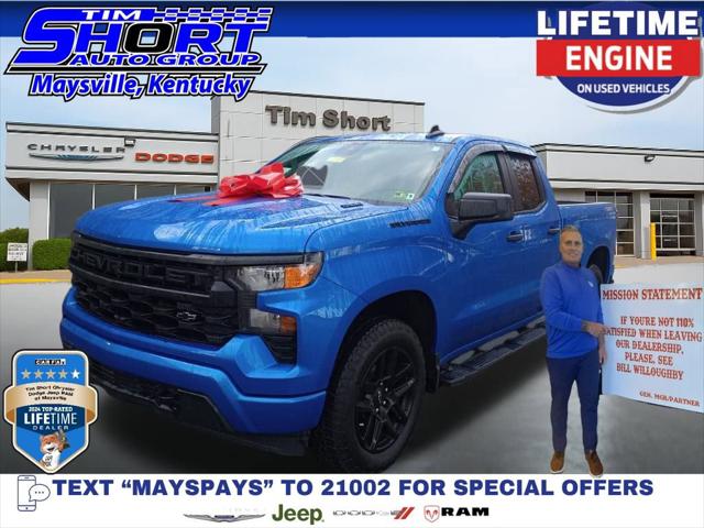 2025 Chevrolet Silverado 1500 4WD Double Cab Standard Bed Custom 2025 Chevrolet Silverado 1500 4WD Double Cab Standard Bed Custom