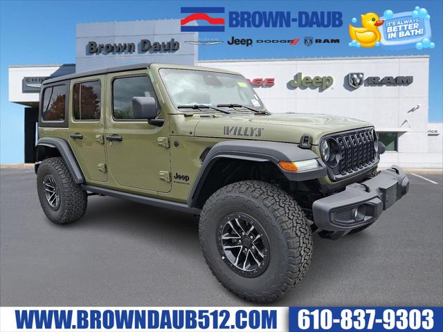 2025 Jeep Wrangler WRANGLER 4-DOOR WILLYS 2025 Jeep Wrangler WRANGLER 4-DOOR WILLYS