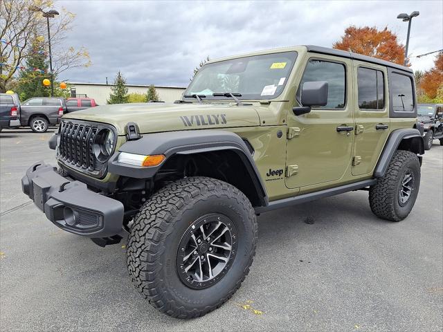 2025 Jeep Wrangler WRANGLER 4-DOOR WILLYS 2025 Jeep Wrangler WRANGLER 4-DOOR WILLYS