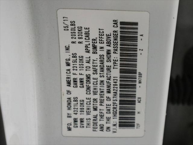 2017 Honda Accord Sport 2017 Honda Accord Sport