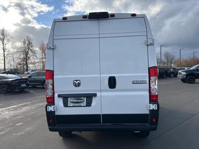 2025 RAM ProMaster 2500 Cargo Van Tradesman High Roof 159 WB w/Pass Seat