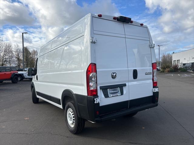 2025 RAM ProMaster 2500 Cargo Van Tradesman High Roof 159 WB w/Pass Seat