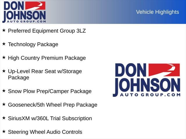 2025 Chevrolet Silverado 3500HD 4WD Crew Cab Standard Bed High Country 2025 Chevrolet Silverado 3500HD 4WD Crew Cab Standard Bed High Country