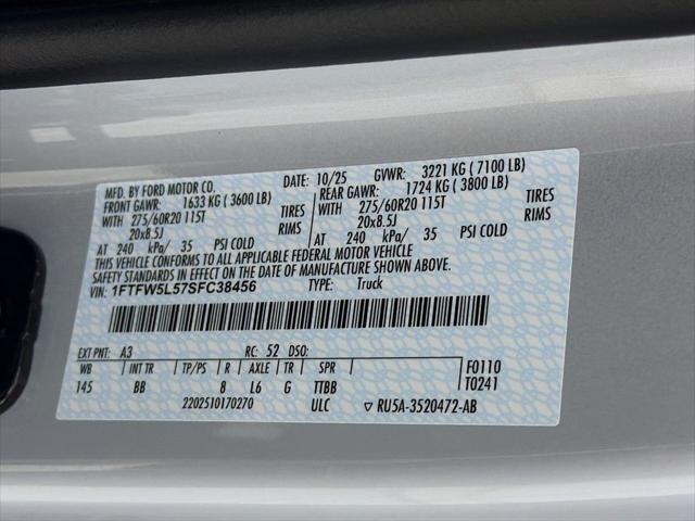 2025 Ford F-150 LARIAT