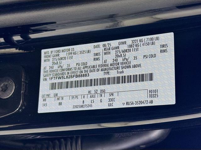 2025 Ford F-150 LARIAT