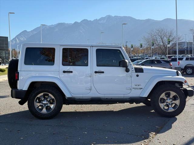 2018 Jeep Wrangler JK Unlimited Sahara 4x4