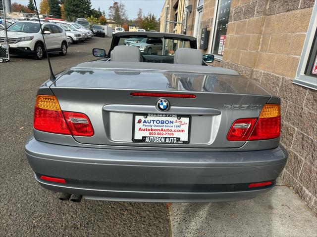2004 BMW 325Ci 325Ci 2dr Convertible