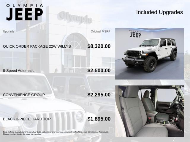 2026 Jeep Wrangler 4-Door Willys 4x4