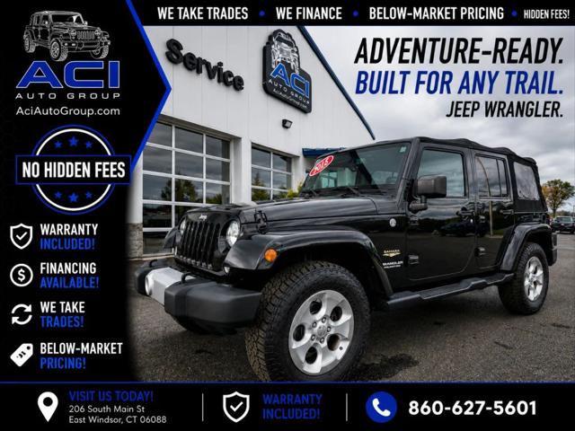 2015 Jeep Wrangler Unlimited Sahara for sale in East Windsor, CT