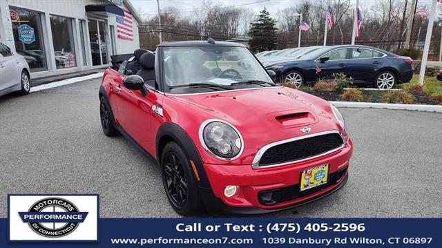 2015 MINI Convertible Cooper S for sale in Wilton, CT