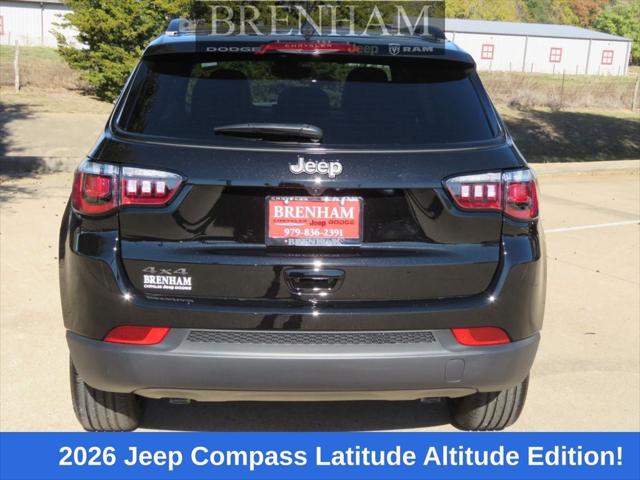 2026 Jeep Compass Latitude Altitude