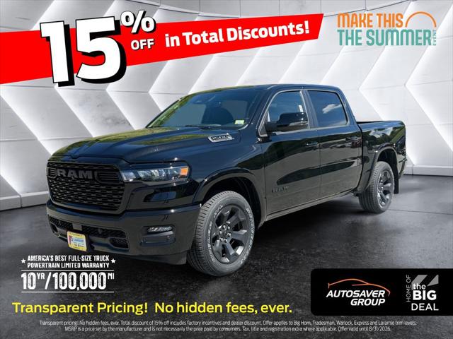 2026 Ram 1500 Big Horn Crew Cab 4x4 5'7" Box for sale in Saint Johnsbury, VT