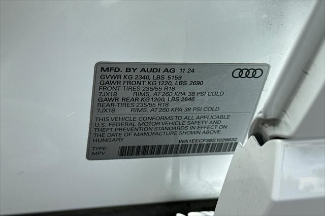 2025 Audi Q3 Premium 45 TFSI S line quattro Tiptronic