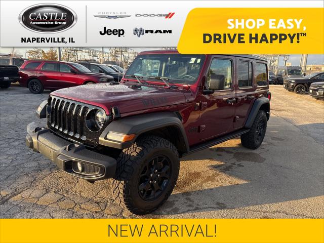 2021 Jeep Wrangler Unlimited Willys 4x4 2021 Jeep Wrangler Unlimited Willys 4x4