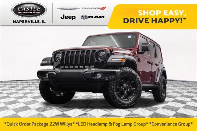 2021 Jeep Wrangler Unlimited Willys 4x4 2021 Jeep Wrangler Unlimited Willys 4x4