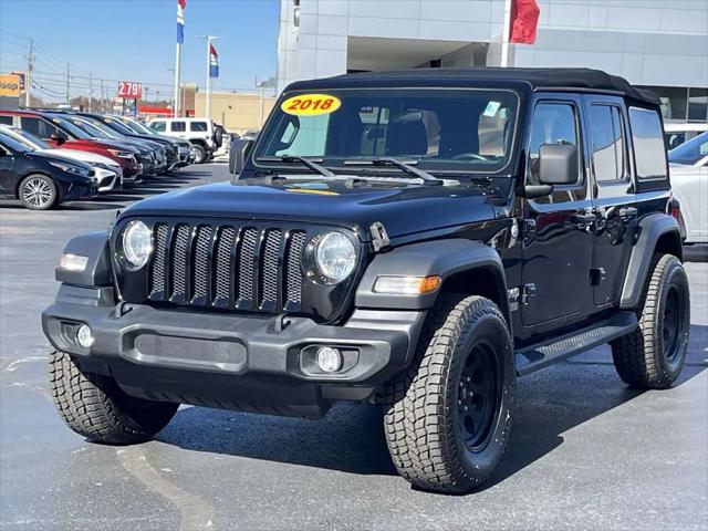 2018 Jeep Wrangler Unlimited Sport S 4x4 2018 Jeep Wrangler Unlimited Sport S 4x4