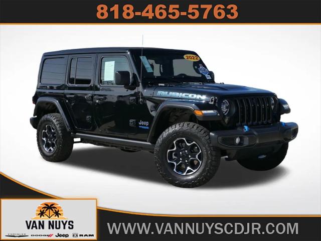2022 Jeep Wrangler 4xe Unlimited Rubicon 4x4 2022 Jeep Wrangler 4xe Unlimited Rubicon 4x4