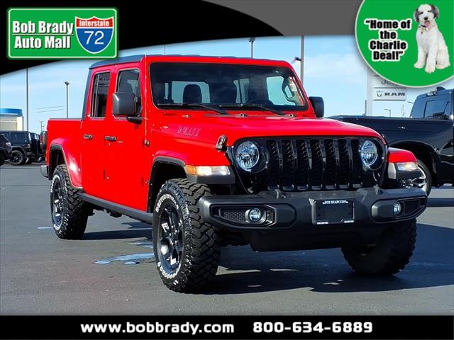 2023 Jeep Gladiator Willys 4x4 2023 Jeep Gladiator Willys 4x4