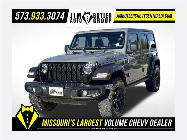 2022 Jeep Wrangler Unlimited Willys 4x4 2022 Jeep Wrangler Unlimited Willys 4x4
