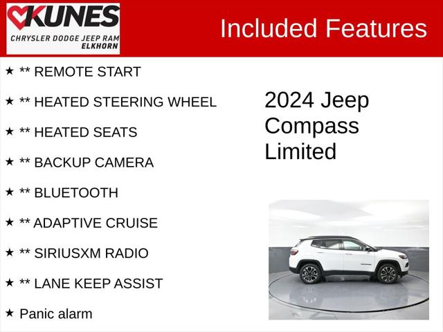 2024 Jeep Compass Limited 4x4 2024 Jeep Compass Limited 4x4