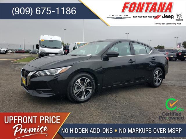 2022 Nissan Sentra SV Xtronic CVT