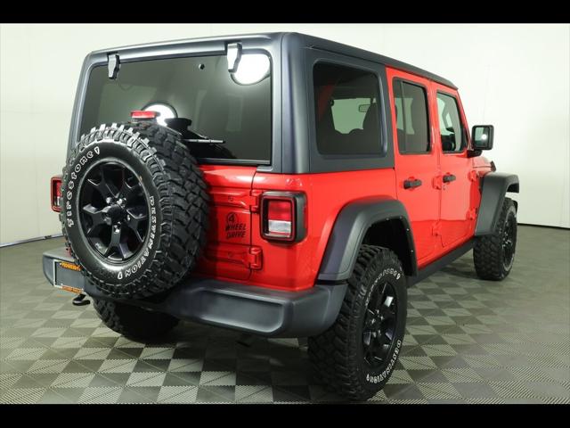 2021 Jeep Wrangler Unlimited Willys 4x4 2021 Jeep Wrangler Unlimited Willys 4x4