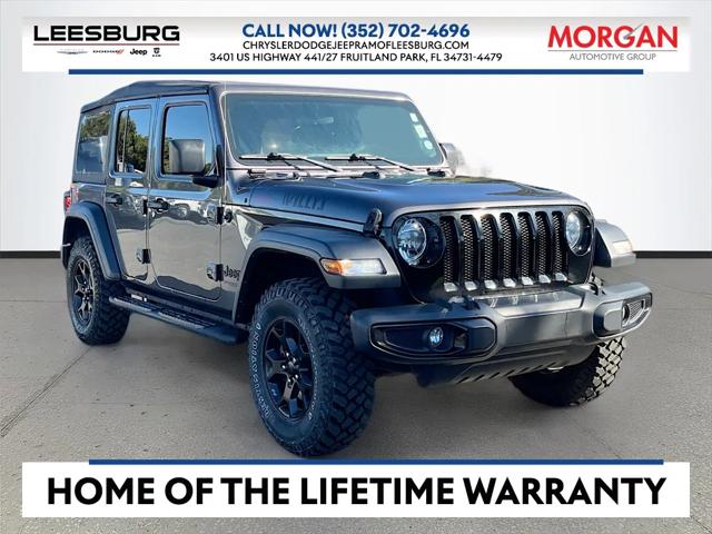 2020 Jeep Wrangler Unlimited Willys Sport 4X4 2020 Jeep Wrangler Unlimited Willys Sport 4X4
