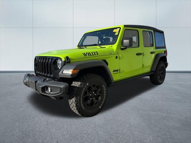 2021 Jeep Wrangler Unlimited Willys 4x4 2021 Jeep Wrangler Unlimited Willys 4x4