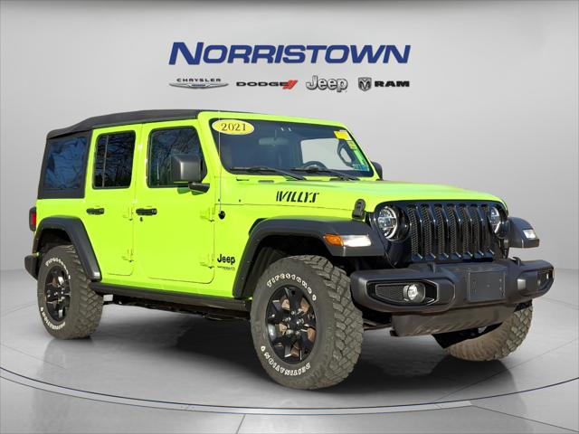 2021 Jeep Wrangler Unlimited Willys 4x4 2021 Jeep Wrangler Unlimited Willys 4x4