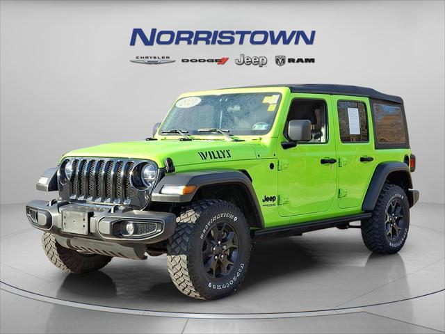 2021 Jeep Wrangler Unlimited Willys 4x4 2021 Jeep Wrangler Unlimited Willys 4x4