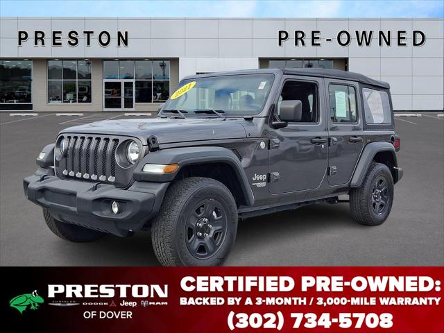 2021 Jeep Wrangler Unlimited Sport 4x4 2021 Jeep Wrangler Unlimited Sport 4x4