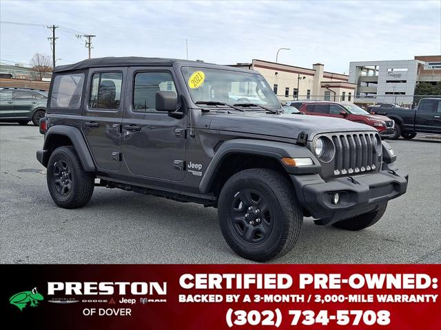 2021 Jeep Wrangler Unlimited Sport 4x4 2021 Jeep Wrangler Unlimited Sport 4x4
