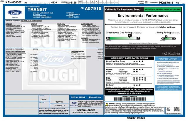 2023 Ford Transit-350 Passenger Van XLT 2023 Ford Transit-350 Passenger Van XLT