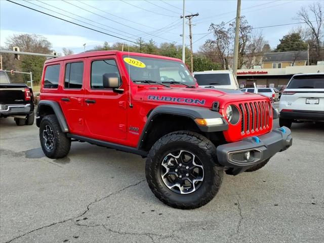 2022 Jeep Wrangler 4xe Unlimited Rubicon 4x4 2022 Jeep Wrangler 4xe Unlimited Rubicon 4x4