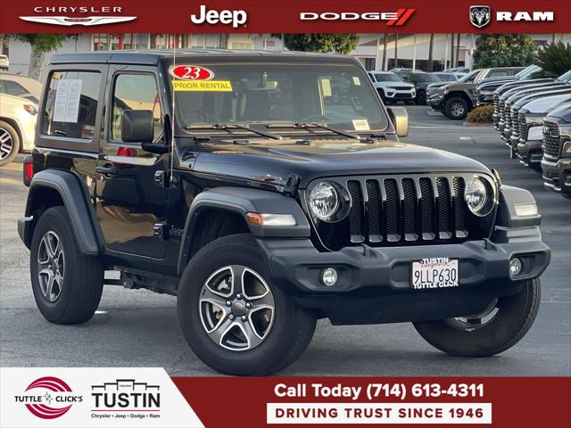 2023 Jeep Wrangler 2-Door Sport S 4x4 2023 Jeep Wrangler 2-Door Sport S 4x4
