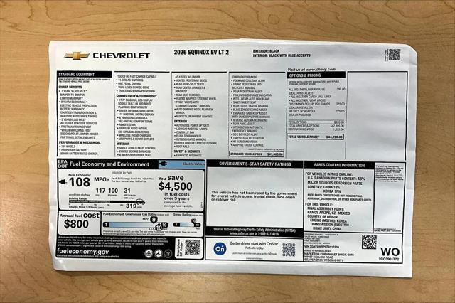 2026 Chevrolet Equinox LT 2, FWD