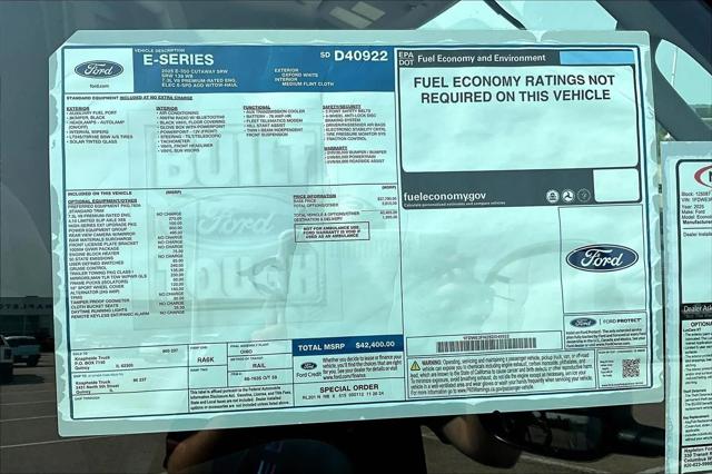 2025 Ford E-350 Cutaway E-Series Cutaway
