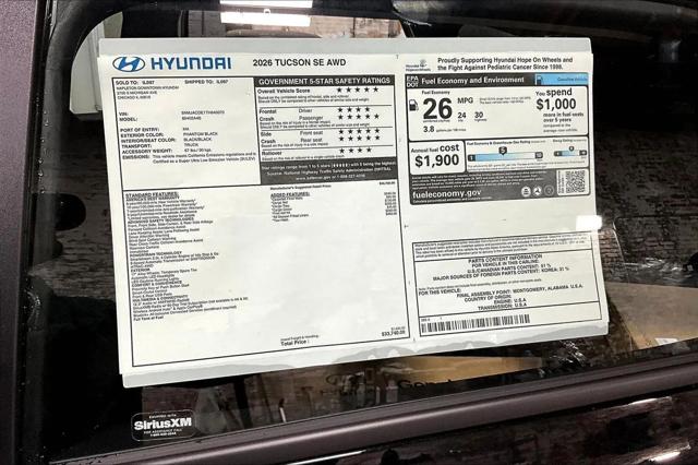 2026 Hyundai Tucson SE