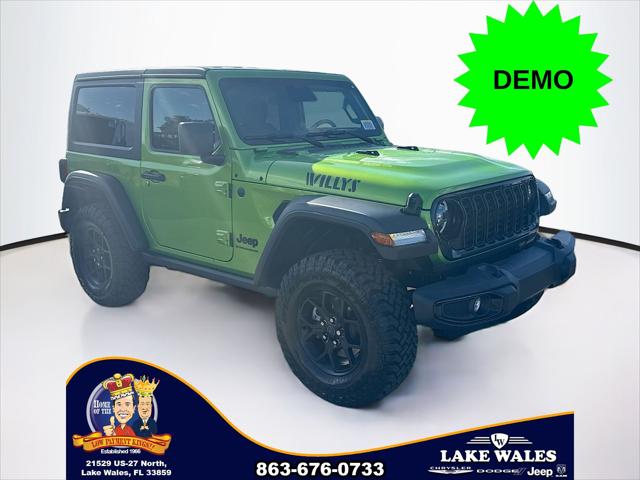 2026 Jeep Wrangler 2-Door Willys 4x4 for sale in Lake Wales, FL