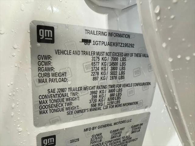 2026 GMC Sierra 1500 Crew Cab, Short Bed, Pro, 4WD