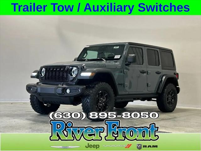 2026 Jeep Wrangler 4-Door Willys 4x4 for sale in North Aurora, IL