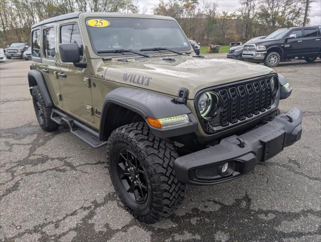 2025 Jeep Wrangler 4-Door Willys 4x4 2025 Jeep Wrangler 4-Door Willys 4x4