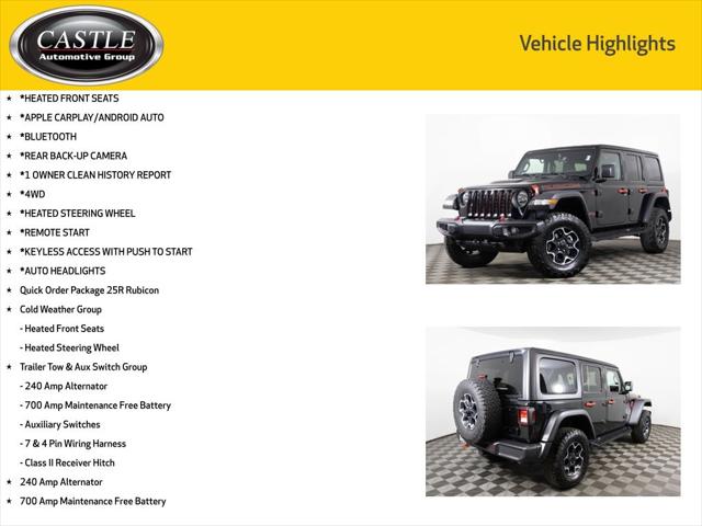 2023 Jeep Wrangler 4-Door Rubicon 4x4